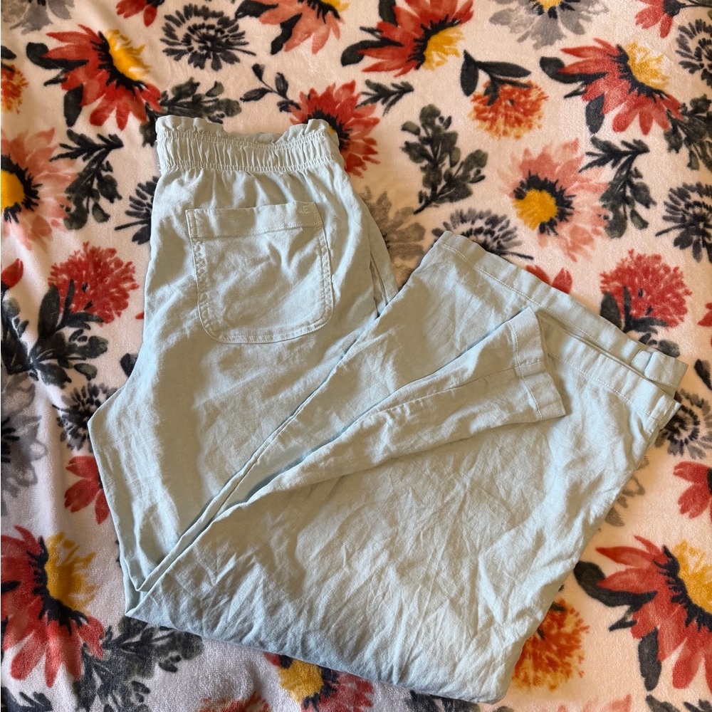 AE Dreamy Drape Linen-Blend pants - Picture 2 of 3